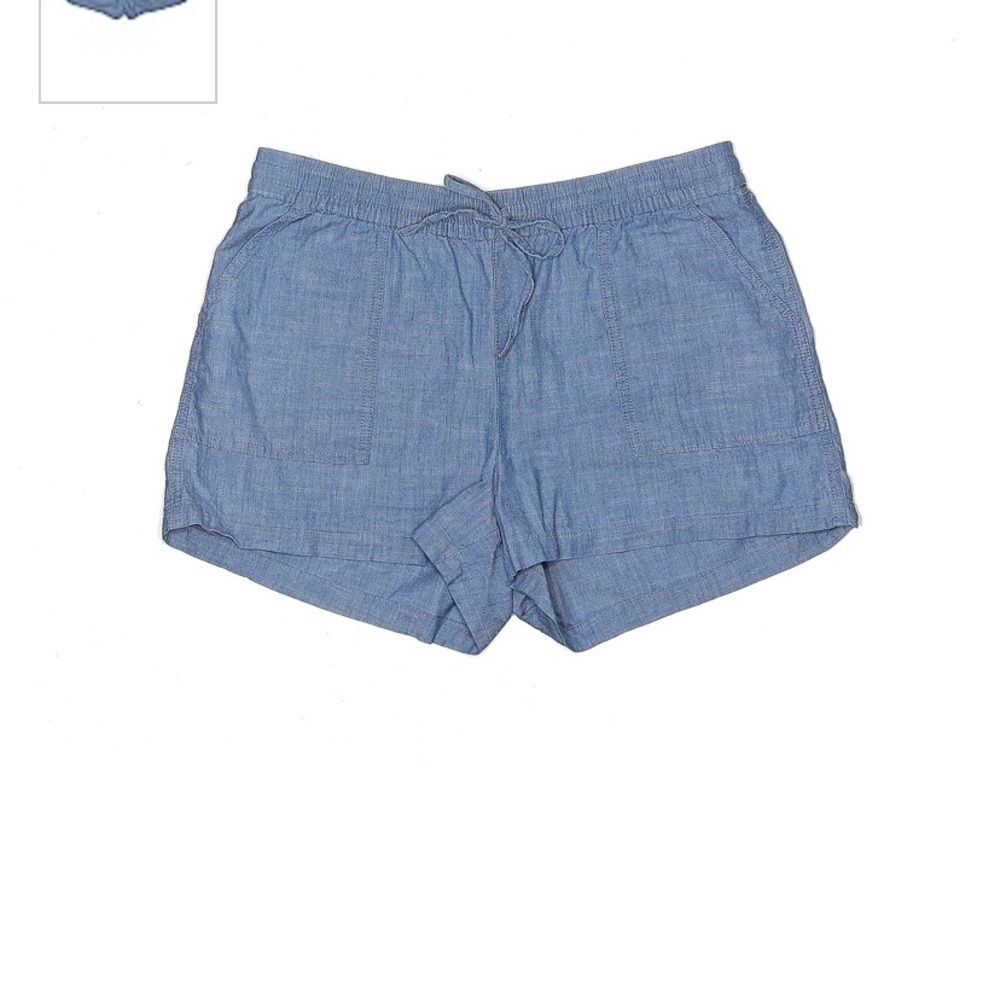 J.Crew shorts - elastic waistband - denim